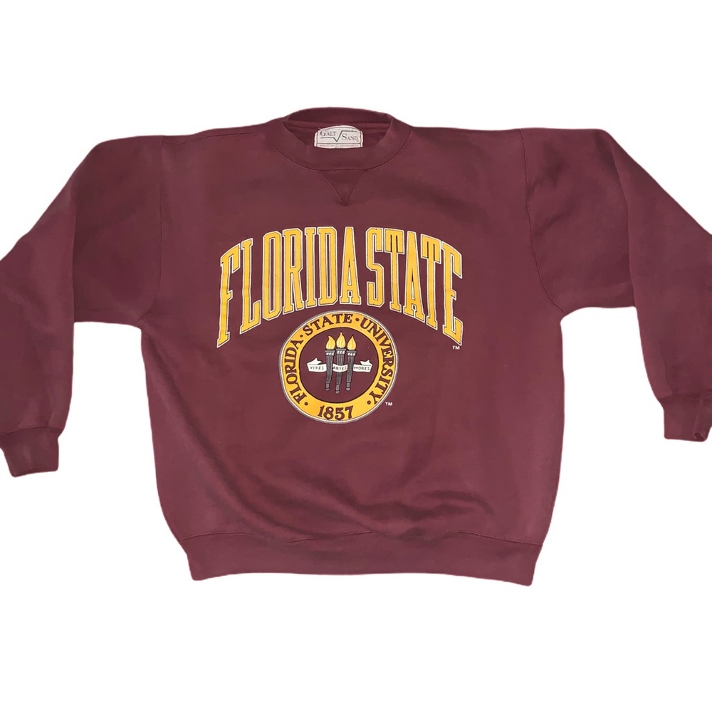 Vintage Florida State University Crewneck Sz L